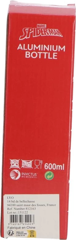 Drinkfles Spiderman-Aluminium-600ML 9 Drinkfles Spiderman-Aluminium-600ML -Bol Waterkoker Winkel 379x1200 1