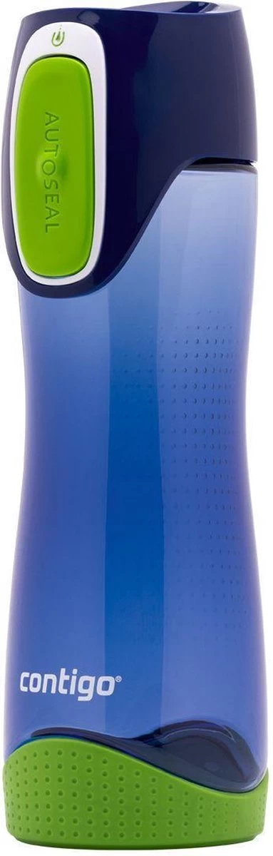 Contigo Swish drinkfles - Cobalt blue green - 500ml Contigo Swish Drinkfles - Cobalt Blue Green - 500ml -Bol Waterkoker Winkel