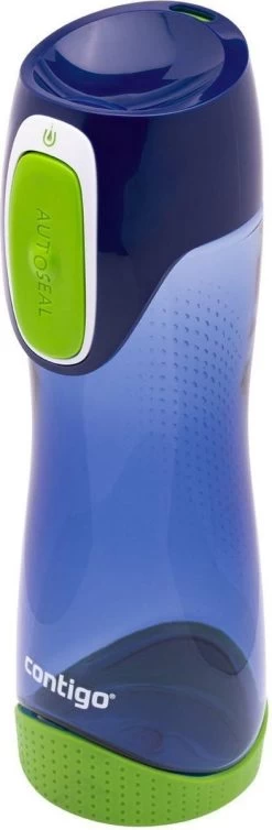 Contigo Swish Drinkfles - Cobalt Blue Green - 500ml 4 Contigo Swish Drinkfles - Cobalt Blue Green - 500ml -Bol Waterkoker Winkel 393x1200