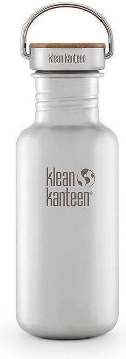 Klean Kanteen RVS Drinkfles 532ml Brushed Stainless (w/Bamboo Loop Cap) -Bol Waterkoker Winkel 423x1200 4