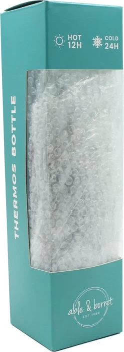 Thermoskan - Thermosfles 500 Ml - Temperatuur Display - 500 Ml - RVS - Wit - Able & Borret -Bol Waterkoker Winkel 426x1200 2