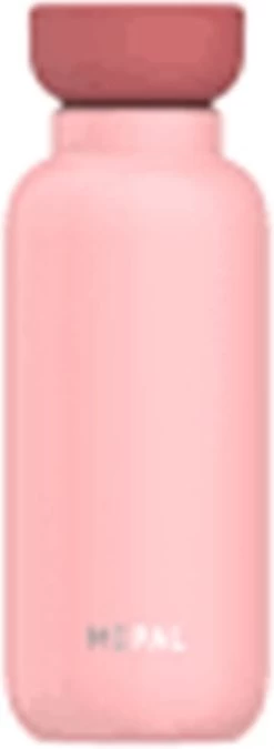 Mepal – Isoleerfles Ellipse 350 Ml – Houdt Je Drankje 9 Uur Warm En 12 Uur Koud – Nordic Pink – Geschikt Voor Bruiswater – Thermosfles – Lekdicht -Bol Waterkoker Winkel 439x1200