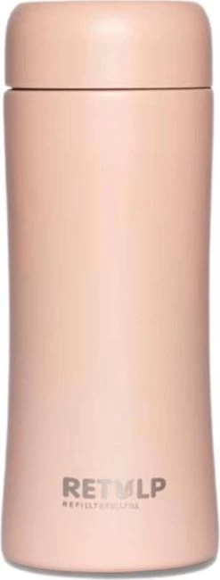 Retulp - Tumbler Thermosbeker – Champagne Pink – 300 Ml - Thermosfles - Roze -Bol Waterkoker Winkel 456x1200