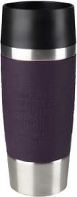 Tefal Travel Mug Thermobeker - 360 Ml - RVS/Blackberry