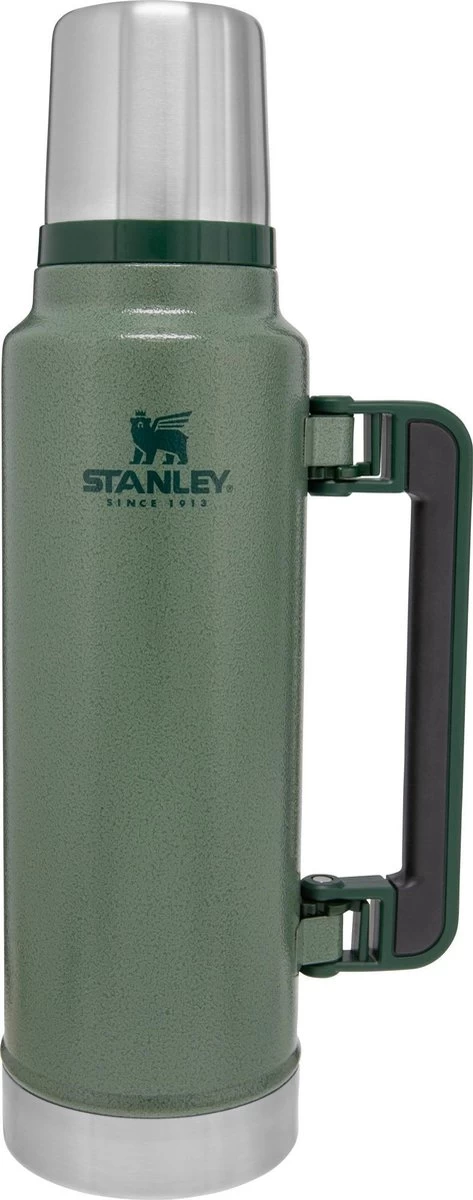 Stanley The Legendary Classic Bottle 1,40L - thermosfles - Hammertone Green Stanley The Legendary Classic Bottle 1,40L - Thermosfles - Hammertone Green -Bol Waterkoker Winkel