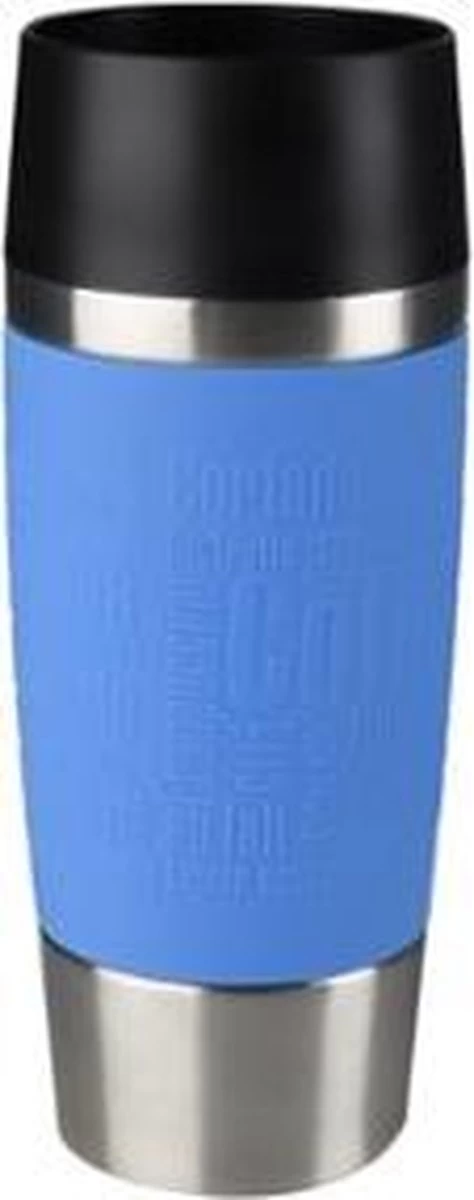 Tefal Travel Mug Thermobeker - 360 ml - RVS/Lichtblauw Tefal Travel Mug Thermobeker - 360 Ml - RVS/Lichtblauw -Bol Waterkoker Winkel