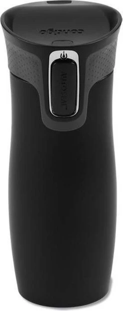 Contigo Westloop Drinkfles - Matte Black - 470ml - Zwart -Bol Waterkoker Winkel 477x1200