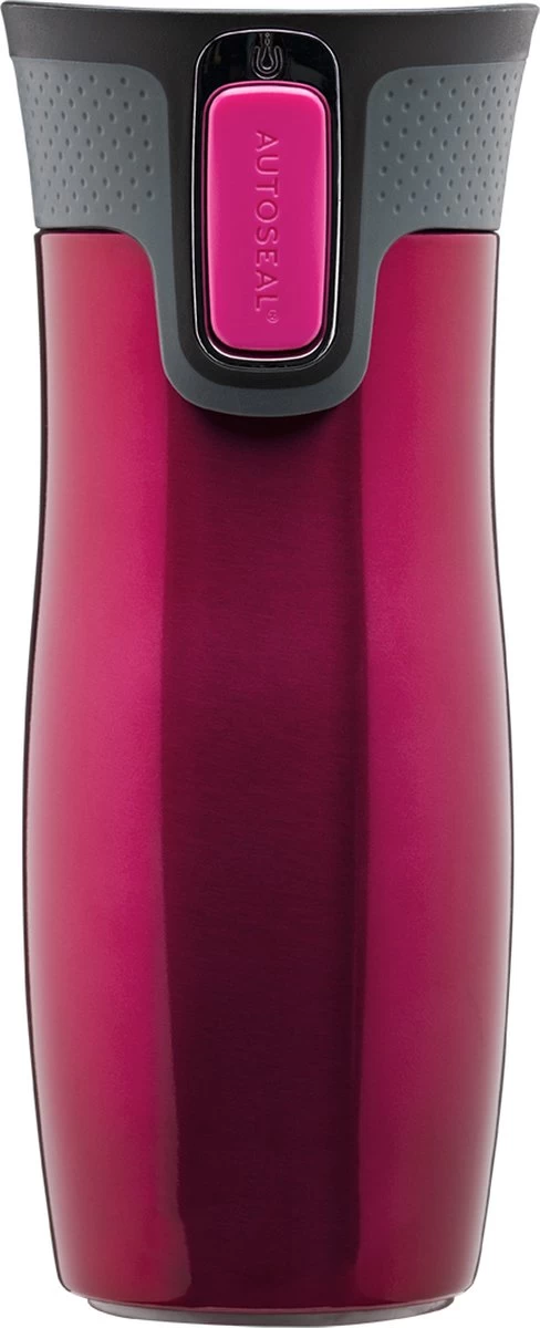 Contigo Westloop drinkfles - Raspberry pink - 470ml Contigo Westloop Drinkfles - Raspberry Pink - 470ml -Bol Waterkoker Winkel 488x1200 1