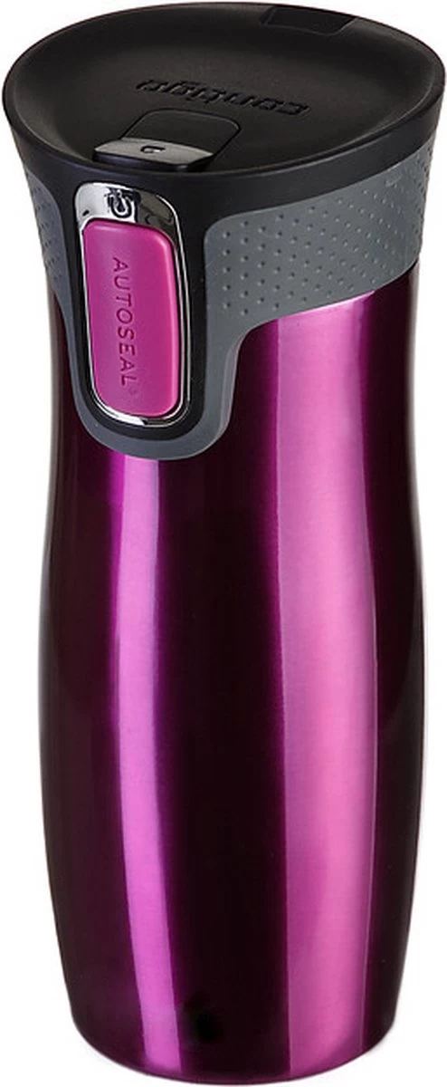 Contigo Westloop drinkfles - Raspberry pink - 470ml Contigo Westloop Drinkfles - Raspberry Pink - 470ml -Bol Waterkoker Winkel