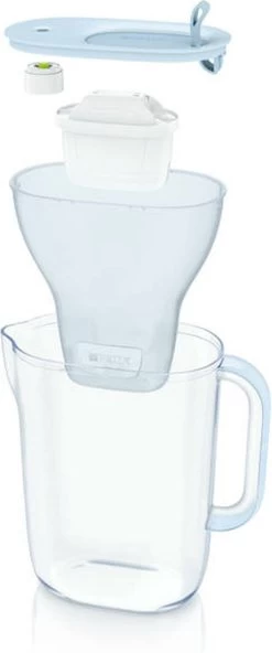 BRITA Waterfilterbundel Style Eco Cool Powder Blue + 3 MAXTRA+ Filterpatronen -Bol Waterkoker Winkel 501x1200