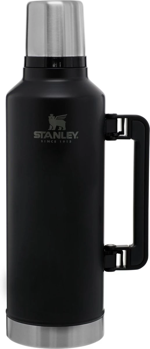 Stanley The Legendary Classic Bottle 2.3L Matte Black Pebble Stanley The Legendary Classic Bottle 2.3L Matte Black Pebble -Bol Waterkoker Winkel