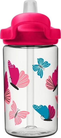 CamelBak Eddy+ Kids - Drinkfles - 400 Ml - Transparant (Colorblock Butterflies) -Bol Waterkoker Winkel 529x1200 3