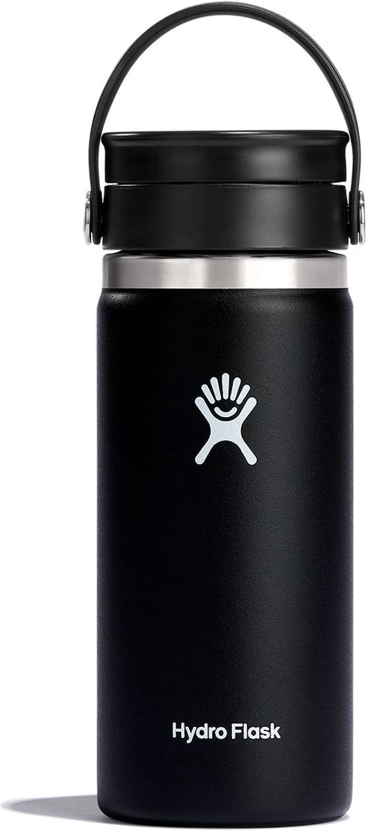 Hydro Flask Wide Flex Sip Lid Koffiebeker (473 ml) - Black Hydro Flask Wide Flex Sip Lid Koffiebeker (473 Ml) - Black -Bol Waterkoker Winkel