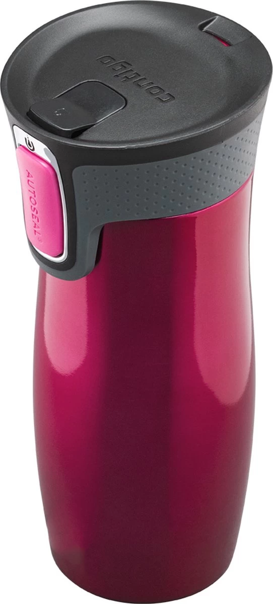 Contigo Westloop drinkfles - Raspberry pink - 470ml Contigo Westloop Drinkfles - Raspberry Pink - 470ml -Bol Waterkoker Winkel