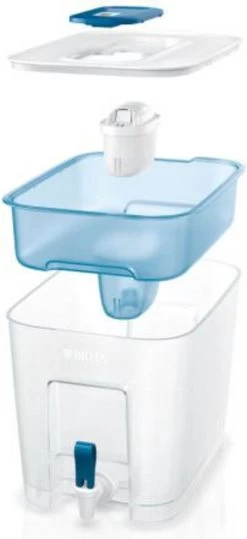 BRITA - Waterfilterkan Flow Cool - Blauw - 8,2L -Bol Waterkoker Winkel 550x1200