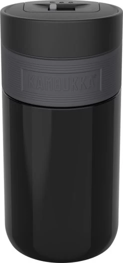 Kambukka Etna Thermosbeker 300 Ml - Makkelijk Reinigen - Lekvrije Koffiebeker - Pitch Black -Bol Waterkoker Winkel 565x1200
