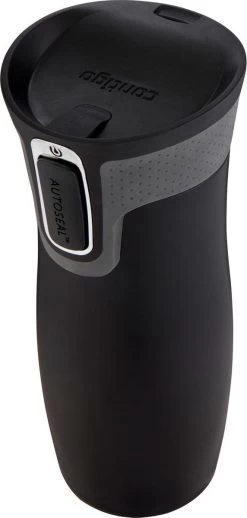Contigo Westloop Drinkfles - Matte Black - 470ml - Zwart -Bol Waterkoker Winkel 572x1200