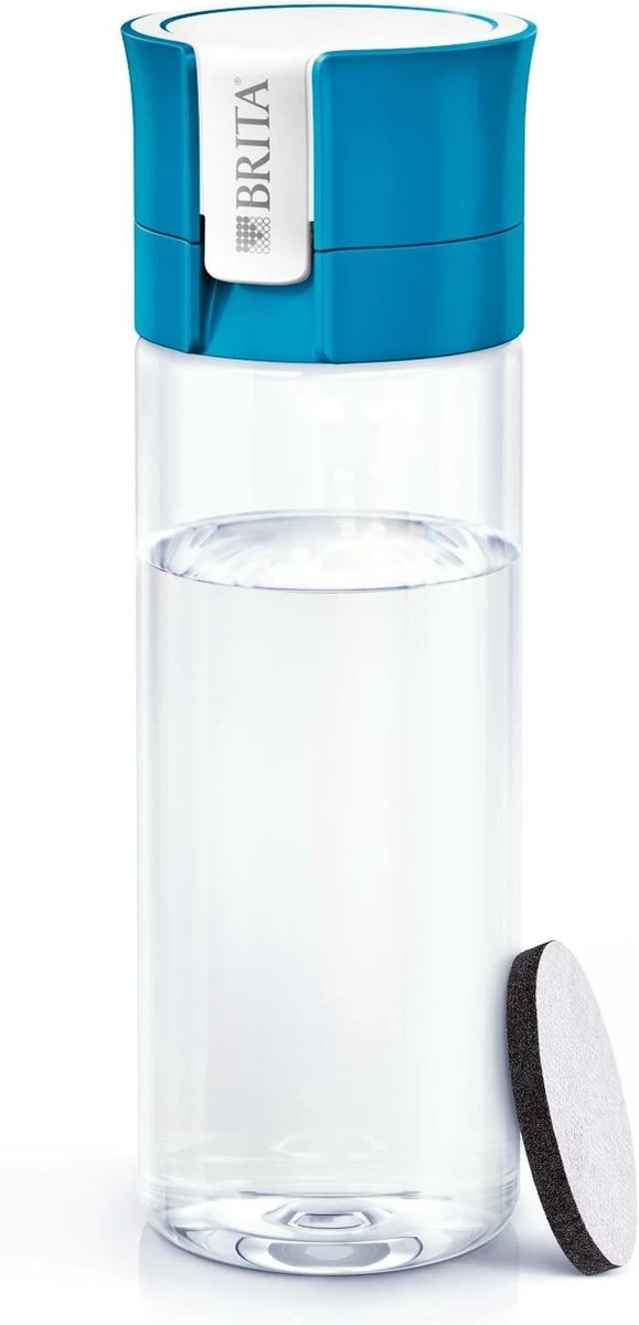 BRITA - Waterfilterfles VITAL - 0,6L - Blauw - inclusief 1 MicroDisc waterfilter BRITA - Waterfilterfles VITAL - 0,6L - Blauw - Inclusief 1 MicroDisc Waterfilter -Bol Waterkoker Winkel