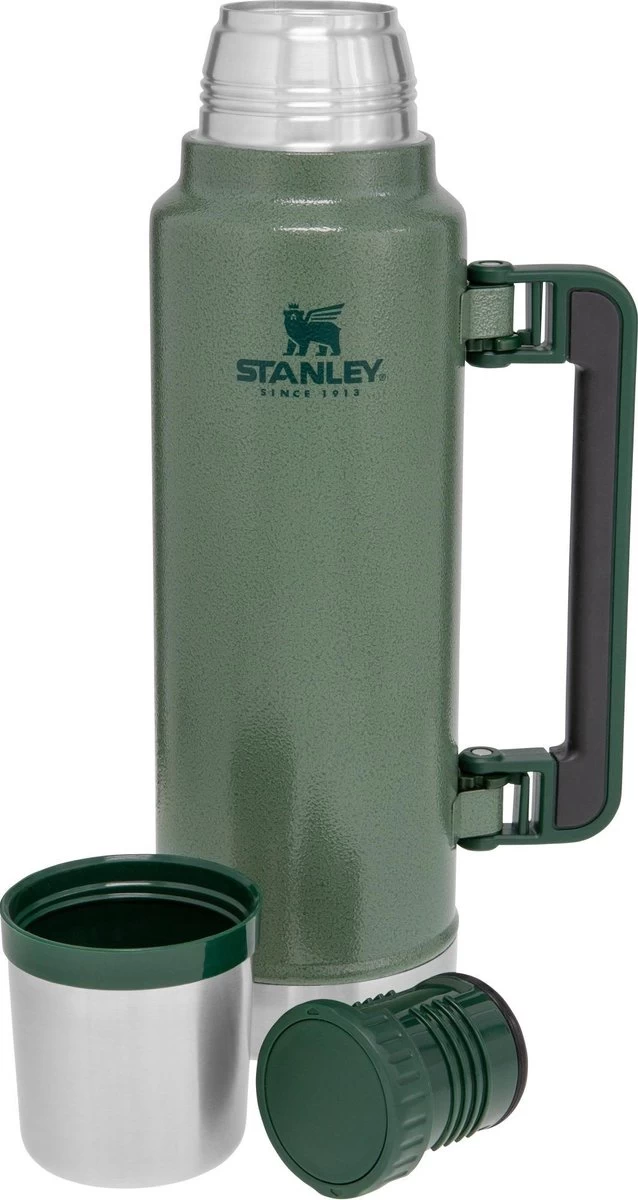 Stanley The Legendary Classic Bottle 1,40L - thermosfles - Hammertone Green Stanley The Legendary Classic Bottle 1,40L - Thermosfles - Hammertone Green -Bol Waterkoker Winkel