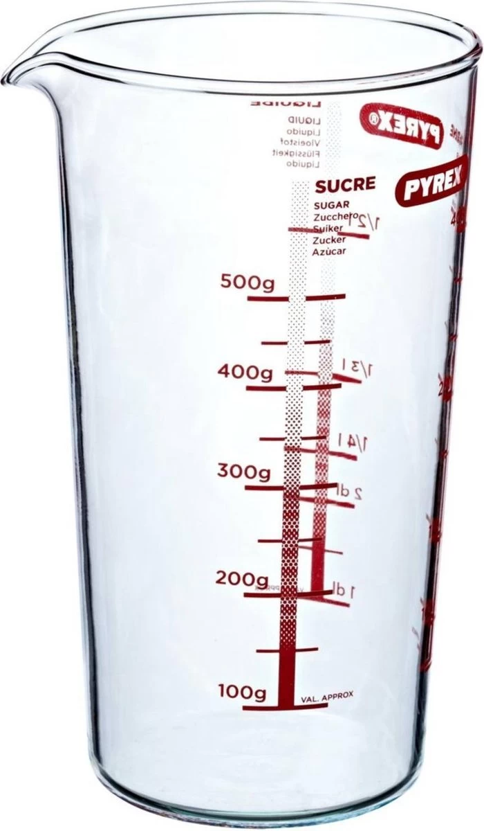Litermaat, 0,5 liter - Pyrex | Classic Prepware Litermaat, 0,5 Liter - Pyrex | Classic Prepware -Bol Waterkoker Winkel 700x1200 1