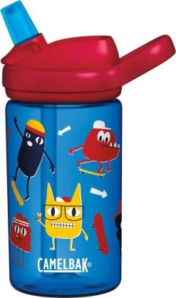 CamelBak Eddy+ Kids - Drinkfles - 400 Ml - Blauw (Skate Monsters)