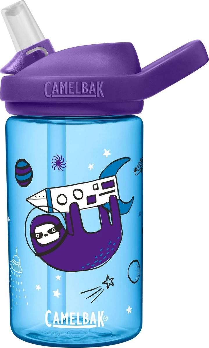 CamelBak Eddy+ Kids - Drinkfles - 400 ml - Blauw (Sloths in Space) CamelBak Eddy+ Kids - Drinkfles - 400 Ml - Blauw (Sloths In Space) -Bol Waterkoker Winkel 719x1200 4