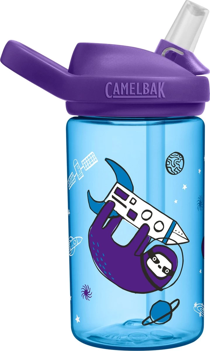 CamelBak Eddy+ Kids - Drinkfles - 400 ml - Blauw (Sloths in Space) CamelBak Eddy+ Kids - Drinkfles - 400 Ml - Blauw (Sloths In Space) -Bol Waterkoker Winkel 719x1200 5