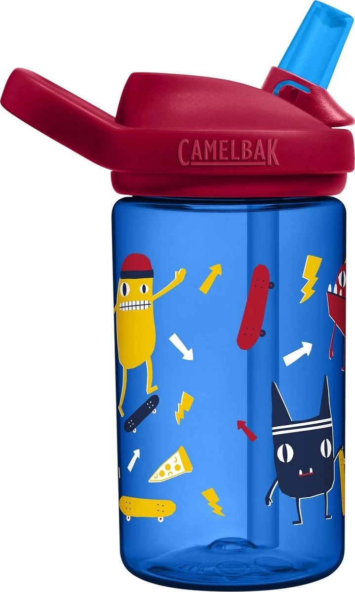 CamelBak Eddy+ Kids - Drinkfles - 400 ml - Blauw (Skate Monsters) CamelBak Eddy+ Kids - Drinkfles - 400 Ml - Blauw (Skate Monsters) -Bol Waterkoker Winkel