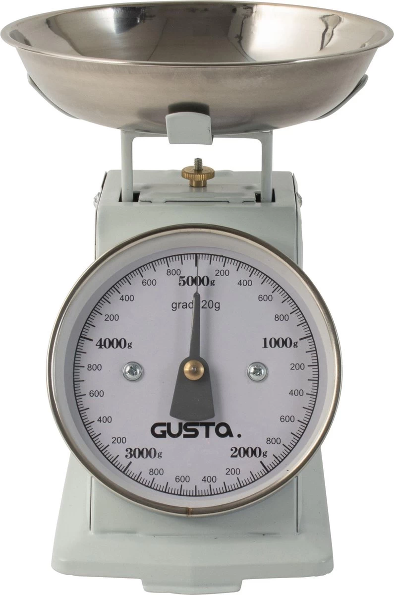 Gusta - Keukenweegschaal - Licht Blauw - Retro/Vintage - RVS - 19x14,5x16,5cm Gusta - Keukenweegschaal - Licht Blauw - Retro/Vintage - RVS - 19x14,5x16,5cm -Bol Waterkoker Winkel 795x1200 1