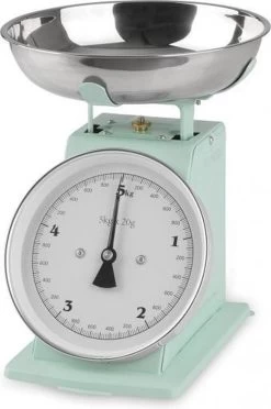 GourmetMaxx Retro Weegschaal Mint