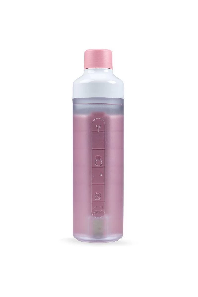 YOS Bottle - waterfles met pillendoos - 7 Vaks - Roze YOS Bottle - Waterfles Met Pillendoos - 7 Vaks - Roze -Bol Waterkoker Winkel 801x1200 8
