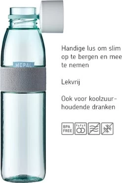 Mepal – Waterfles Ellipse – 700 Ml – Nordic Pink – Drinkfles Volwassenen – Geschikt Voor Koolzuurhoudende Dranken – Lekvrij -Bol Waterkoker Winkel 804x1200 1