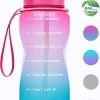 Migliore Waterfles 2 Liter- Luxe Drinkfles Met Rietje - 2 Liter - Water Bottle - Motivatie Waterfles Met Tijdmarkeringen - Grote - Gallon -Bol Waterkoker Winkel 808x1200 3