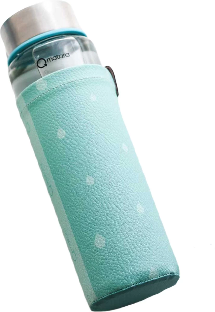 Duurzame Waterfles - Glas - Glazen Drinkfles - 550ml - Inclusief Sleeve - Mint Groen Duurzame Waterfles - Glas - Glazen Drinkfles - 550ml - Inclusief Sleeve - Mint Groen -Bol Waterkoker Winkel 827x1200 2