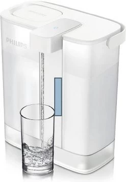 Philips Water Instant Water Filter - 3 L Inhoud, 1 L/min Snelle Doorstroming, Oplaadbaar Via USB-C -Bol Waterkoker Winkel 832x1200