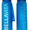 BELLAVITA Drinkfles - Blauw - Waterfles - Drinkfles Volwassenen - Drinkfles Kinderen - Drinkfles 1 Liter - Fles - 1 Liter - 1000ml - Tritan - Fruitfilter- BPA-vrij - 100% Lekvrij -Bol Waterkoker Winkel 868x1200 1