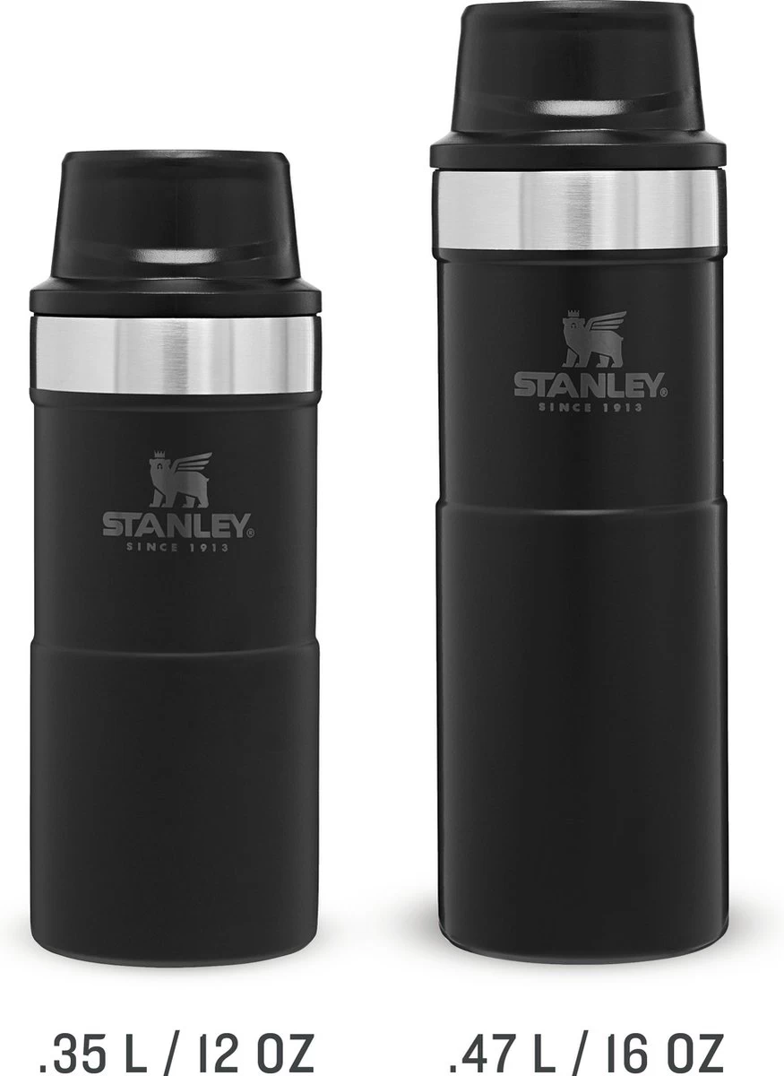 Stanley Trigger-Action Travel Mug 0.47L - thermosfles - Matt Black Stanley Trigger-Action Travel Mug 0.47L - Thermosfles - Matt Black -Bol Waterkoker Winkel 875x1200 1