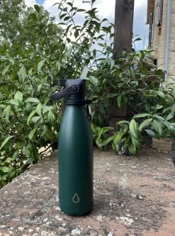 Wattamula Design Eco RVS Drinkfles - Mosgroen - Extra Dop Met Rietje En Carrier - 500 Ml - Waterfles - Thermosfles - Sport -Bol Waterkoker Winkel 894x1200 1