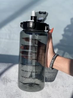 Merkloos Waterfles 2 Liter MET Sleeve Camo Zwart - Gratis Armband! - Waterfles Met Rietje -Drinkfles Met Rietje - Grote Waterfles - Bottle 2 Liter - Sportbidon - Sportfles Fitness - Waterkan - Gallon - Schenkfles - Waterflessen - Drinkbus -Bol Waterkoker Winkel 899x1200 11