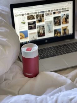 Kambukka Olympus Thermosbeker 300 Ml - Makkelijk Reinigen - Lekvrije Koffiebeker - RVS - Cherry Cake -Bol Waterkoker Winkel 900x1200 7