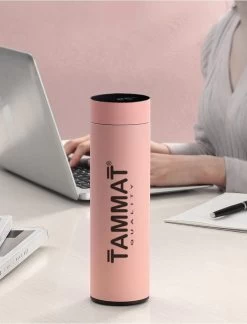 Slimme Thermosfles Met LCD Temperatuur Display - Curver Isolatiefles 500 ML - Rubber Coating - Dubbelwandige Thermosfles - Thermosbeker - Isoleerfles - Thermoskan - Travel Mug - Bidon Drinkfles - Koffiebeker - Drinkflessen - RVS - Smart Thermos -Bol Waterkoker Winkel 915x1200