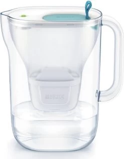 BRITA - Waterfilterkan Style Cool - Blauw - 2,4L + 3 MAXTRA+ Waterfilterpatronen -Bol Waterkoker Winkel 935x1200