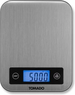 Tomado TKS0101S - Digitale Precisie Keukenweegschaal - Weegvermogen Tot 10 KG - Incl. Batterijen - RVS 4 Tomado TKS0101S - Digitale Precisie Keukenweegschaal - Weegvermogen Tot 10 KG - Incl. Batterijen - RVS -Bol Waterkoker Winkel 951x1200 2