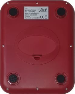 RiMa7 - Digitale Precisie Keukenweegschaal - Tot 5000 Gram (5kg) - RVS/Rood 3 RiMa7 - Digitale Precisie Keukenweegschaal - Tot 5000 Gram (5kg) - RVS/Rood -Bol Waterkoker Winkel 955x1200