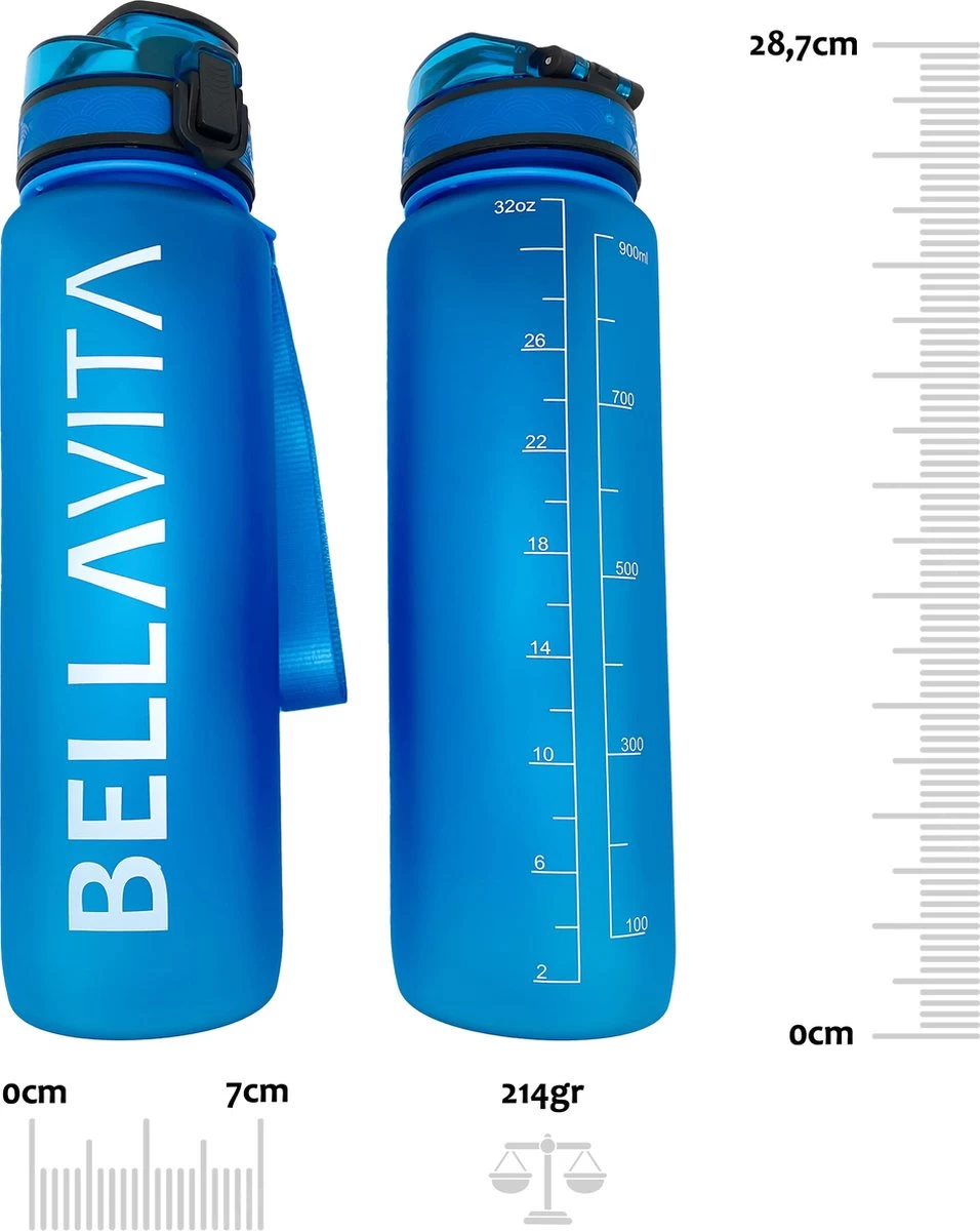 BELLAVITA Drinkfles - Blauw - Waterfles - Drinkfles volwassenen - Drinkfles kinderen - Drinkfles 1 liter - Fles - 1 liter - 1000ml - Tritan - Fruitfilter- BPA-vrij - 100% lekvrij BELLAVITA Drinkfles - Blauw - Waterfles - Drinkfles Volwassenen - Drinkfles Kinderen - Drinkfles 1 Liter - Fles - 1 Liter - 1000ml - Tritan - Fruitfilter- BPA-vrij - 100% Lekvrij -Bol Waterkoker Winkel 956x1200 3