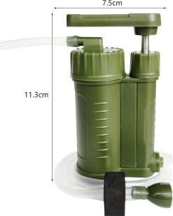 Luxe Water Filter Straw Incl. Waterzak - Complete Set - Waterfilter - Waterfles - Waterzuiveraar - Outdoor Life - Survival - BPA-vrij - Filtert 5000LL -Bol Waterkoker Winkel 961x1200