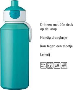 Mepal Drinkfles Pop-up Campus 400 Ml - Little Goose -Bol Waterkoker Winkel 978x1200 1