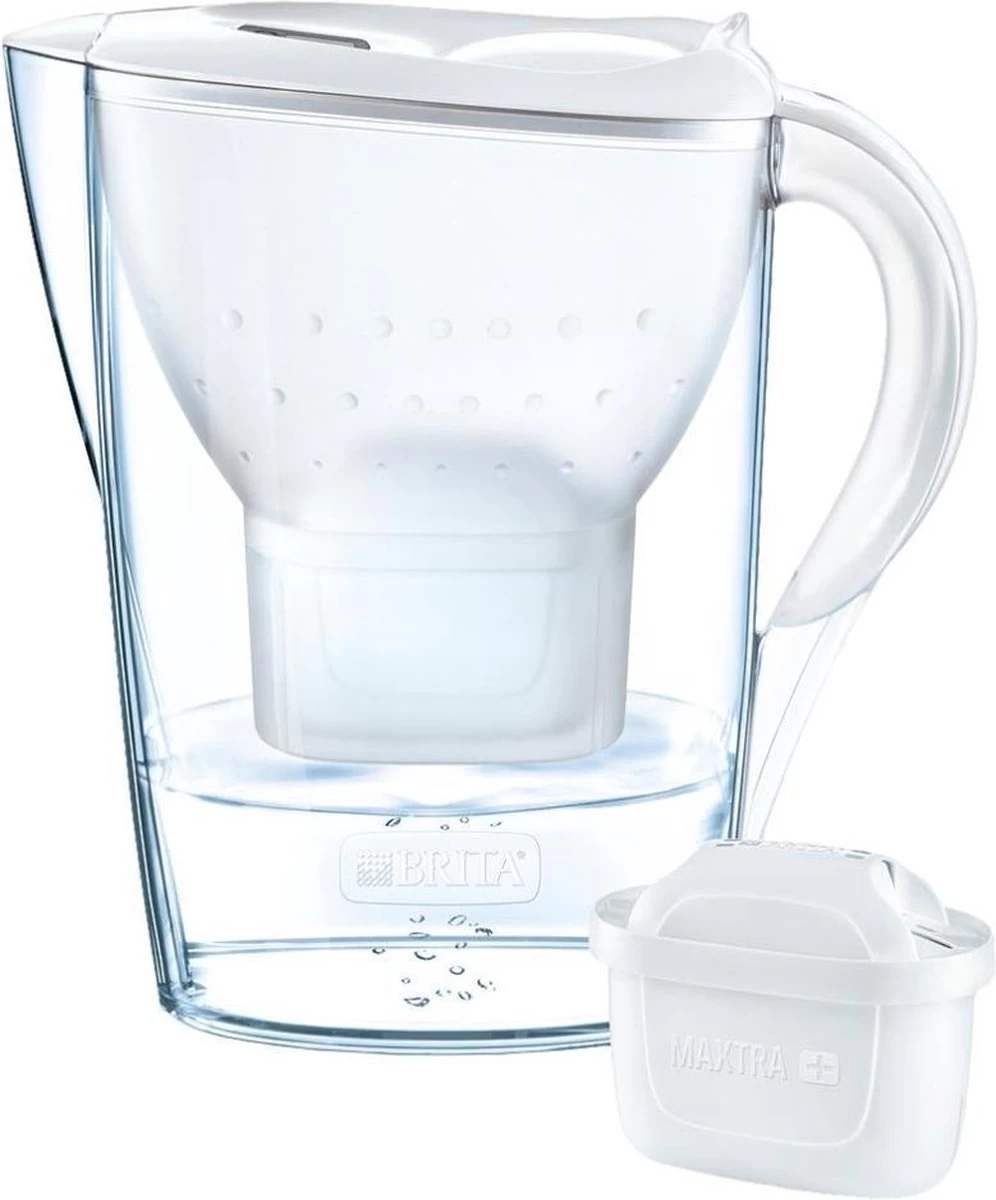BRITA - Waterfilterkan Marella Cool - Wit - 2,4L + 12 MAXTRA+ Waterfilterpatronen BRITA - Waterfilterkan Marella Cool - Wit - 2,4L + 12 MAXTRA+ Waterfilterpatronen -Bol Waterkoker Winkel